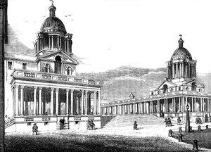 Het Koninklijk Hospitaal, Greenwich, Londen, 19e eeuw