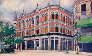 De kantoren van de Royal Mail Steam Packet Company, Avenida Rio Branco, 1914 door Unbekannt