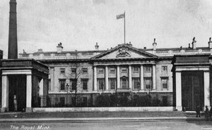 De Koninklijke Munt, Tower Hill, Londen, begin 20e eeuw door Unbekannt