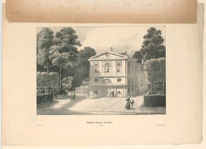 Het Koninklijk Park Theater, Brussel door Unbekannt
