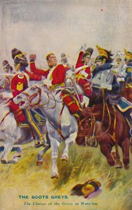 De Royal Scots Greys. De aanval van de Greys bij Waterloo, 1815, 1939