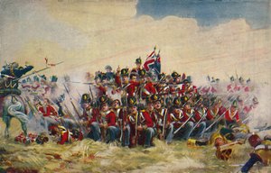 De Royal Scots. Het plein bij Quatre Bras, 1815, 1939