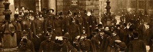 De run op de Birkbeck Bank, 1910, 1933 door Unbekannt