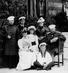 De Russische keizerlijke familie, ca. 1894