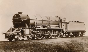 De S.R. Lord Nelson Express Locomotief, c1930 door Unbekannt