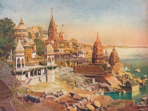 De Heilige Stad van de Hindoes: Benares aan de Ganges, 1908