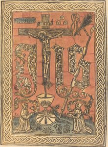 Het Heilige Monogram, ca. 1500 door Unbekannt
