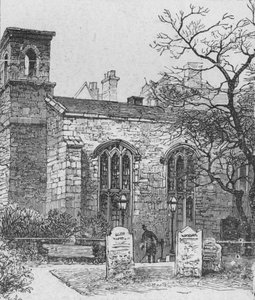 De Savoy Kapel, 1890 door Unbekannt