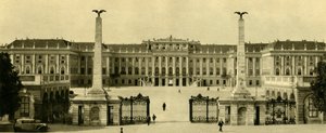Het Schönbrunn-paleis, Wenen, Oostenrijk, ca. 1935