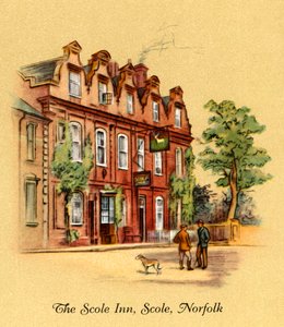 The Scole Inn, Scole, Norfolk, 1939 door Unbekannt