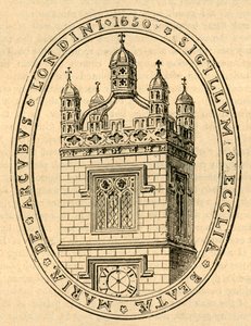 Het zegel van Bow Church, c1650, 1897 door Unbekannt