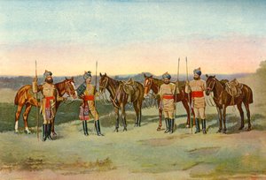 De Tweede Bengal Lancers, 1901 door Unbekannt