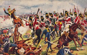 De Sherwood Foresters. De opmars van de Sherwood Foresters bij Salamanca, 1812, 1939