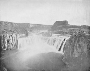 De Shoshone-watervallen door Unbekannt