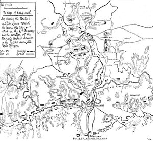 Het beleg van Ladysmith, ca. 1899, 1902 door Unbekannt