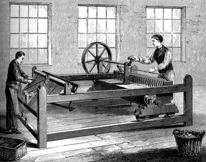 De Slubbing-Billy, c1880 door Unbekannt