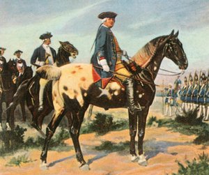 De soldatenkoning Frederik Willem I, koning van Pruisen