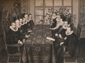 De Somerset House Conferentie, 1604, 1604, 1904 door Unbekannt