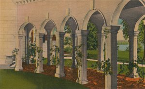 De zuidelijke colonnade, 1946
