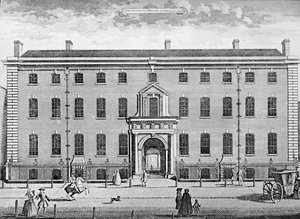 Het South Sea House in 1754, midden 18e eeuw, 1928 door Unbekannt