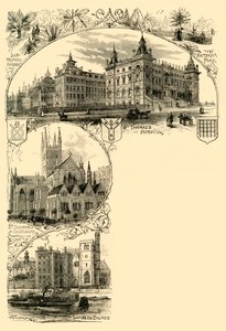 De zuidelijke buitenwijken, c1878 door Unbekannt