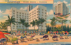 The Sovereign. Miami Beach, Florida door Unbekannt