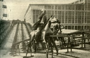 De Steeplechase, 1910 door Unbekannt