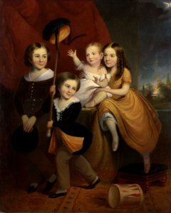 De Stephens-kinderen, ca. 1845