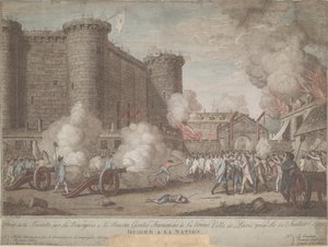 De bestorming van de Bastille op 14 juli 1789, 1789