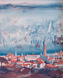 De vreemde Fata Morgana gezien in Sicilië, 1935