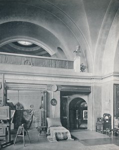 Het atelier, late 19e eeuw door Unbekannt