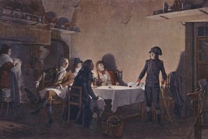 Het avondmaal van Beaucaire door Unbekannt