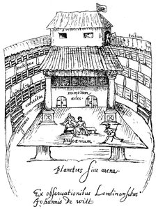Het Zwanentheater, Londen, 1596, 1893