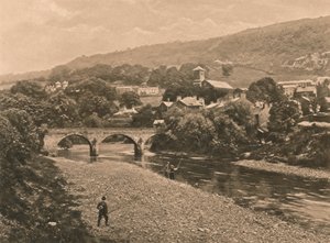 De Taff bij Treforest, nabij Pontypridd, 1902 door Unbekannt