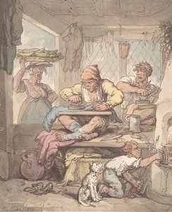 De kleermaker, 1814 door Unbekannt