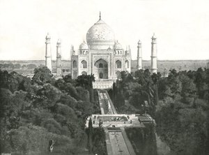 De Taj Mahal, Agra, India