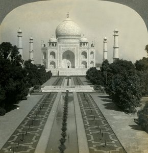 De Taj Mahal, Agra, India, 1902