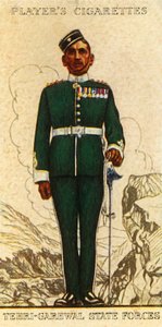 De Tehri-Garhwal Staatskrachten, 1936 door Unbekannt