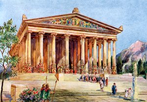 De Tempel van Artemis, Efeze, Turkije, 1933-1934