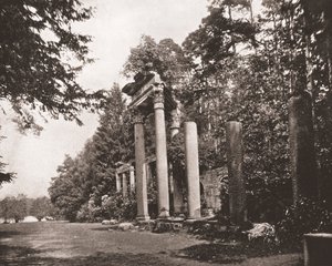 De Tempel van Augustus bij Virginia Water, Surrey, 1894