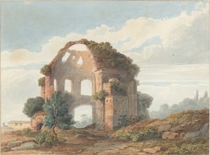 De Tempel van Minerva Medica door Unbekannt