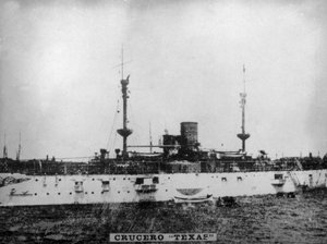 Het slagschip Texas, 1898, 1920 door Unbekannt