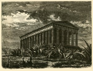 Het Theseion in Athene, 1890