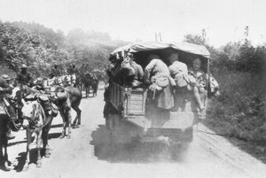 De Derde Slag bij de Aisne, Chemin des Dames, Frankrijk, 1918
