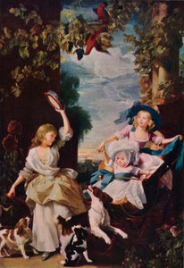 De drie jongste dochters van George III, 1785, 1937