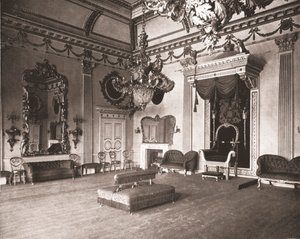 De Troonzaal, Dublin Castle, Dublin, Ierland, 1894 door Unbekannt