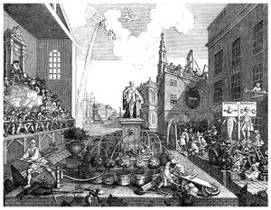 De Tijden, plaat II, c1762-1895 door Unbekannt