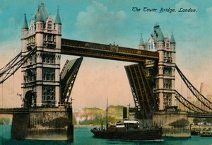 De Tower Bridge, 1915