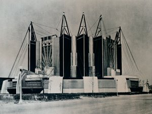 Het Reizen en Transport Gebouw, 1932-1933