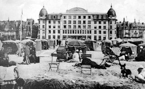 Het Trouville Paleis, Trouville, Frankrijk door Unbekannt